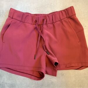 Lululemon stroll at sunrise shorts size 6.